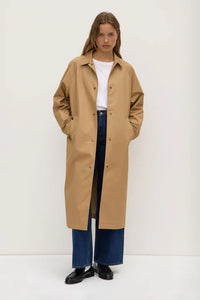 Blair Car Coat - Fawn