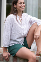 Love Weave Top - White Texture