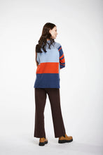 Colour Block Jumper Jean Combo