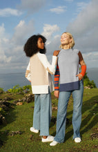 Colour Block Jumper Jean Combo