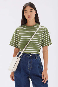 Clara Crossbody Leather Bag - Crea,