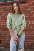 Isabella Shirt - Grape Green