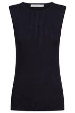 Adele Split Tank - Navy