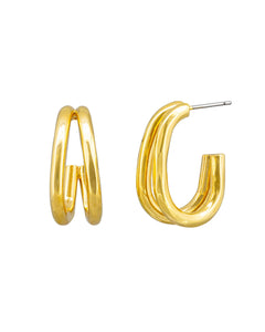 Marina Hoops - Gold