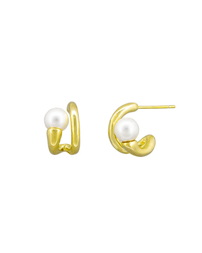 Lunara Hoops - Gold