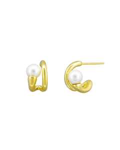 Lunara Hoops - Gold