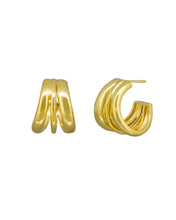 Ashy Hoops - Gold