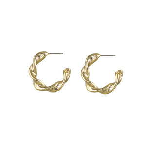 Chiara Hoops Medium - Gold