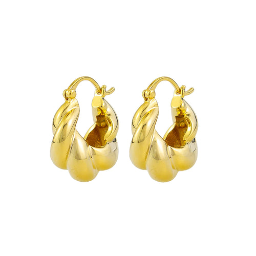 Willow Hoops Gold