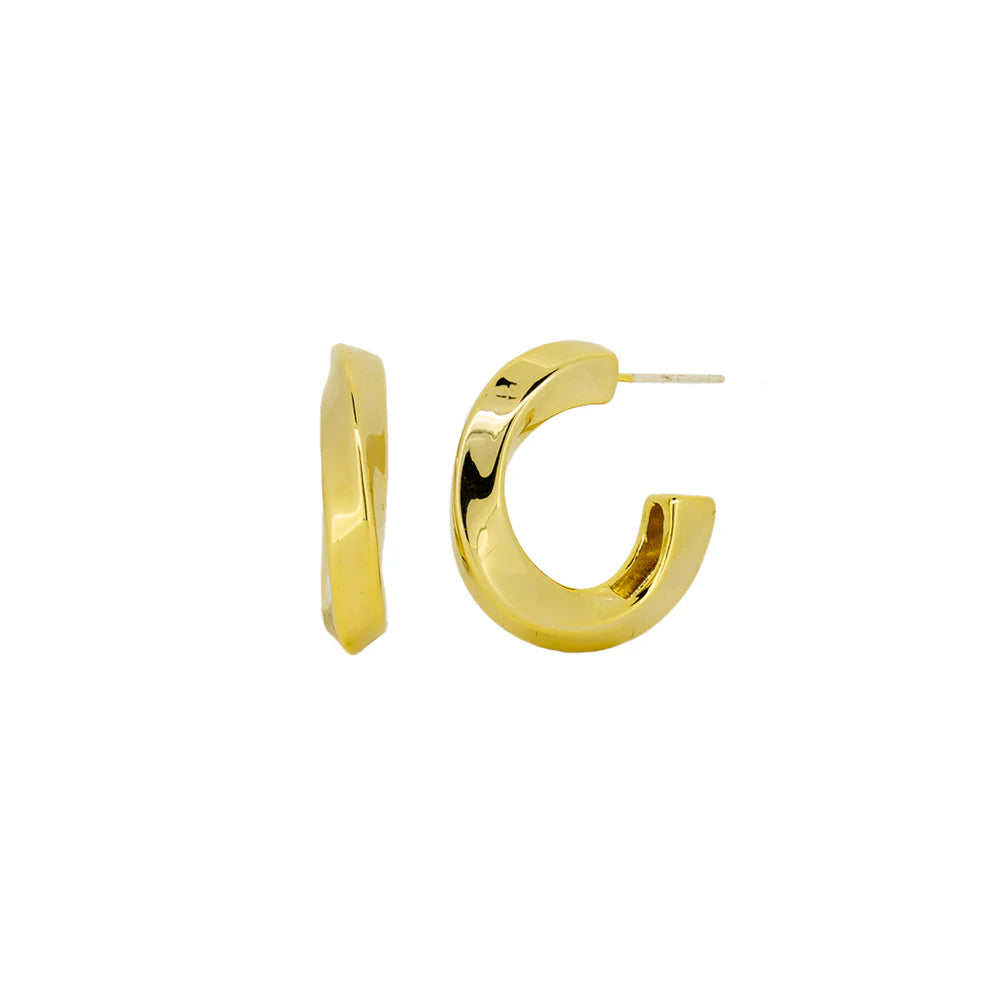 Adele Hoops - Gold