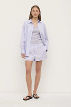 Robyn Scoop Neck Rib Tank - Lilac
