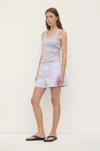 Everyday Poplin Short - Lilac