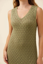 Mia Knit Dress - Sage