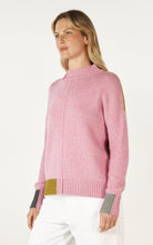 Colour Block Trim Jumper - Parfait