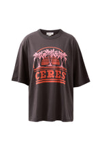 Liv Oversized Tee Sunset Palms