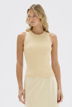 Faye Knit Tank - Panacotta