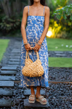 Fleur sway dress blue/stone