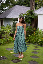 Fleur sway dress mint/navy