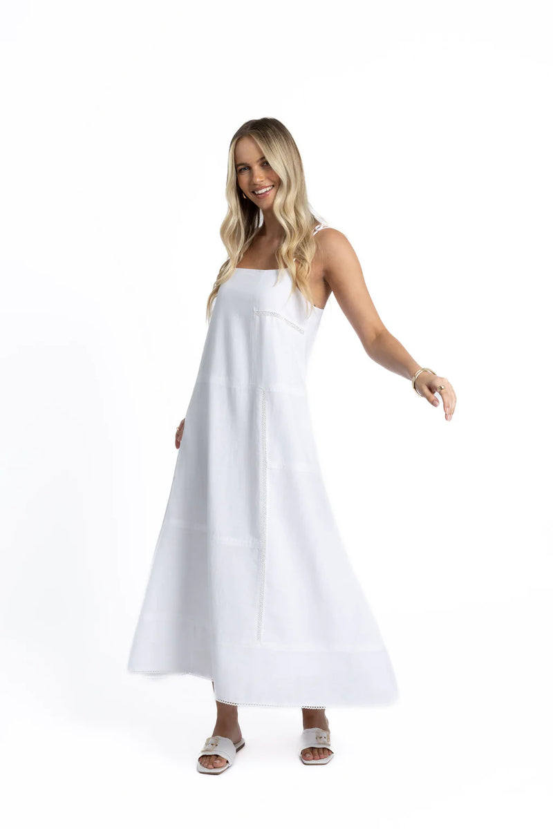 Millie Dress - White – Obdressed