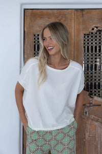 Lush Top - Cream