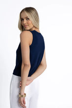Collette Tank - Deep Navy
