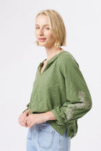 Kimberley Top - Moss Green
