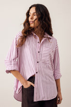 Peta Oversized Shirt - Sunfaded Pink