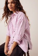 Peta Oversized Shirt - Sunfaded Pink