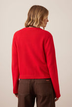 Nelly Long Sleeve Cardi - Red