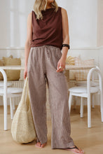Resort Pant - Choc Gingham