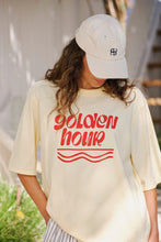 Luna Relaxed Tee - Butter/Golden Hour