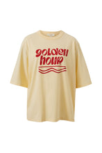 Luna Relaxed Tee - Butter/Golden Hour