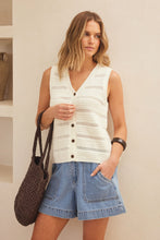 Ayla Knit Tank - Milk