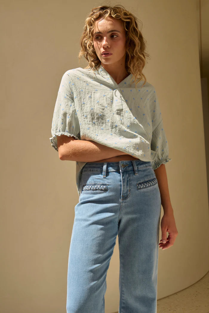 Freya jean - plait pocket