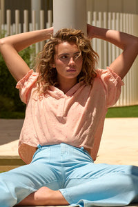 Harper pant - Luna blue