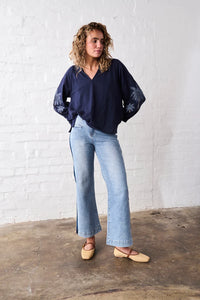 Kimberly Top - Navy