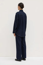 Kiera Recycled Denim Long Sleeve Shirt Deep Indigo