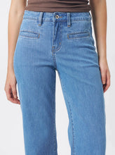 Freya Ribbed - Mid Blue