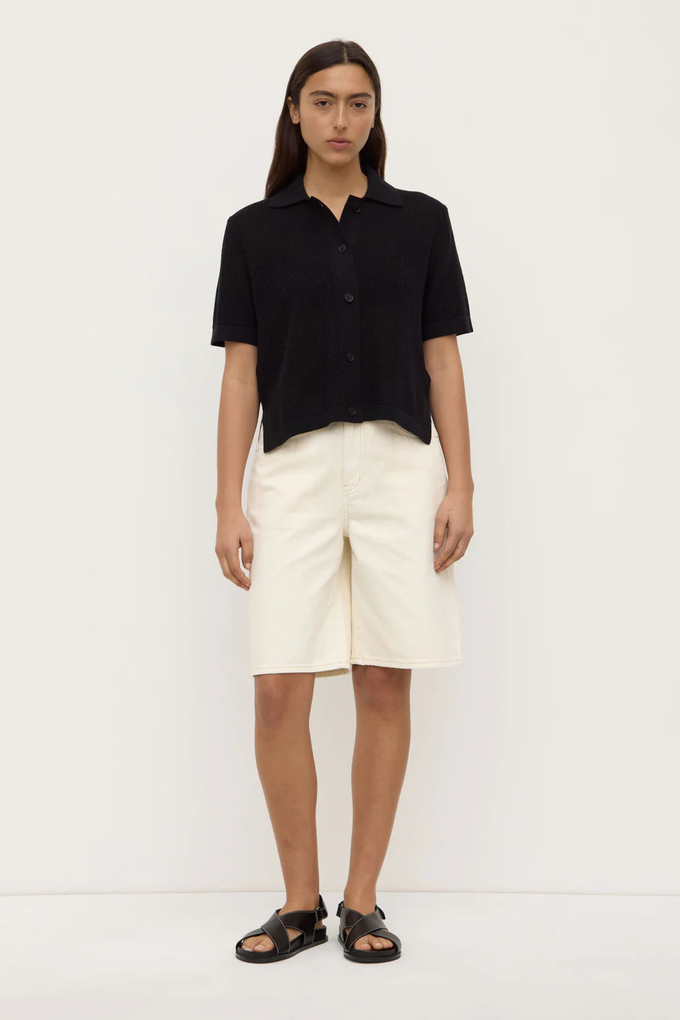 Kismet Knit Short Sleeve - Black
