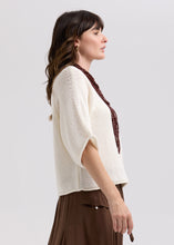 Textured Jumper - White