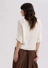 Textured Jumper - White