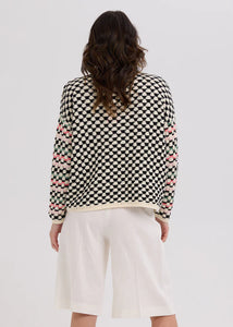 Checked Jumper - Vanilla