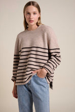 Lexie Stripe Jumper - Mocha