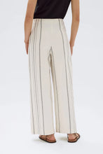 Matera Stripe Pant - Cream/Black