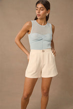 Mambo Knit Top - Glacial Blue