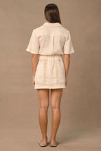 Ora Shirt Dress- Cream and Biscuit