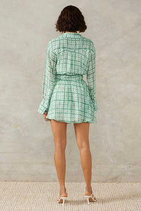 Seaside Check Mini Dress