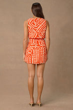 Tempo Print Mini Dress