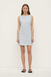 Nadine Linen Dress - Cloud