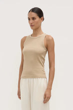 Nika Rib Tank - Tan